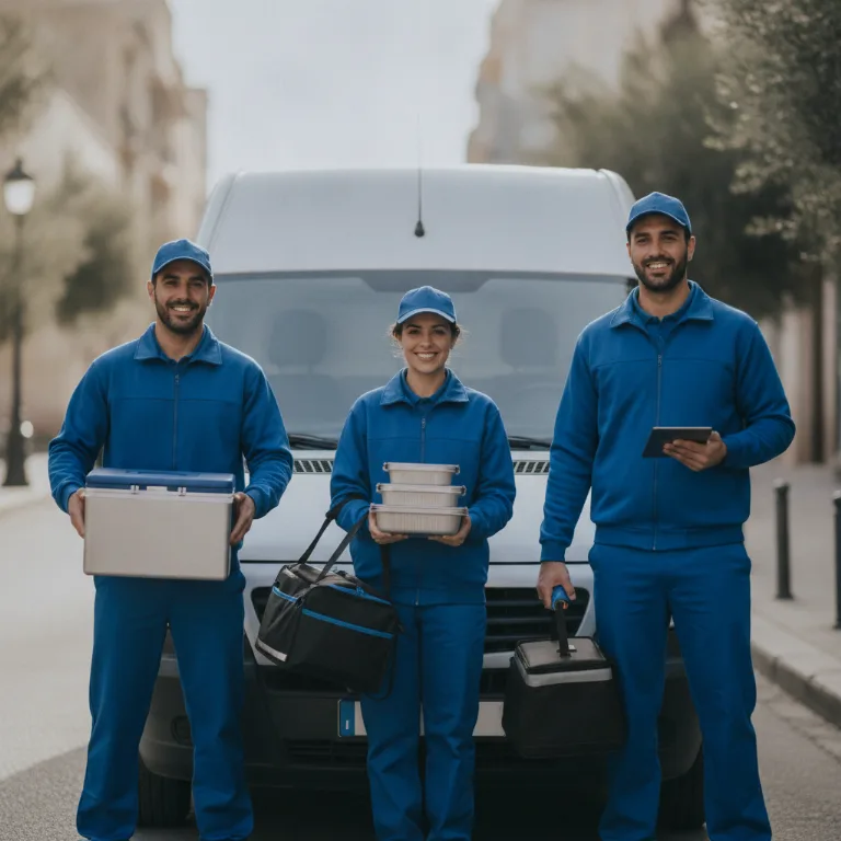 Entrega de Comidas equipo en Elche